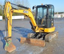 JCB 8030 ZTS 3 tonne rubber tracked mini excavator Year: 2012 S/N: 2021525 Recorded Hours: 2840