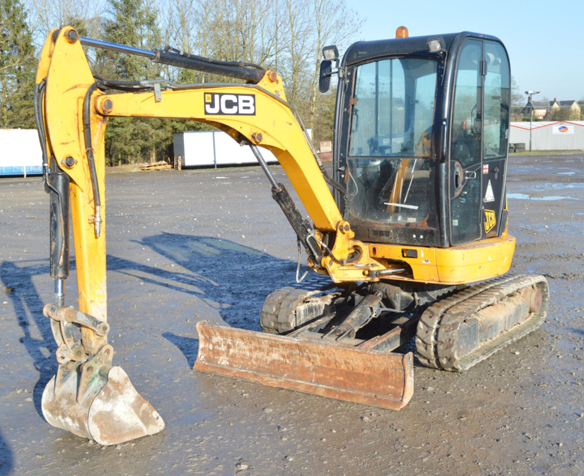 JCB 8030 ZTS 3 tonne rubber tracked mini excavator Year: 2012 S/N: 2021503 Recorded Hours: 1568