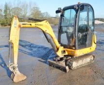 JCB 8016 CTS 1.5 tonne rubber tracked mini excavator Year: 2011 S/N: 1703936 Recorded Hours: 1356
