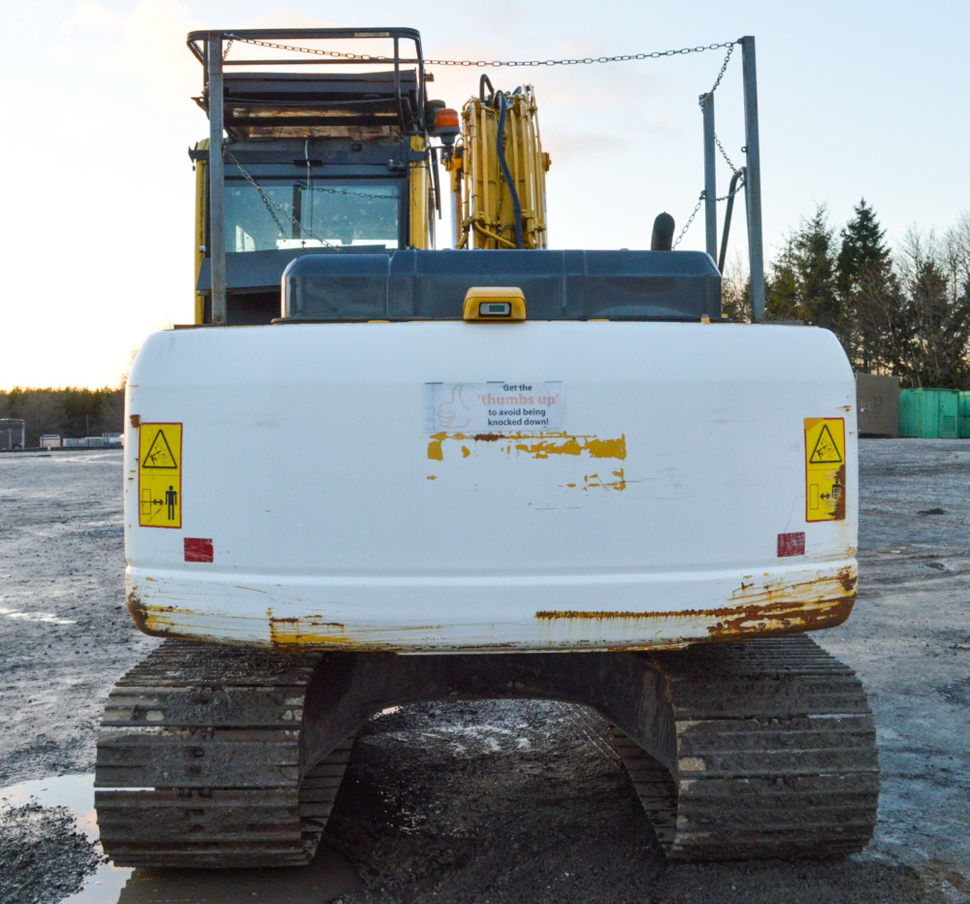 Komatsu PC130-8 13 tonne steel tracked excavator Year: 2010 S/N: C30113 Recorded Hours: 5998 1 - Image 6 of 13