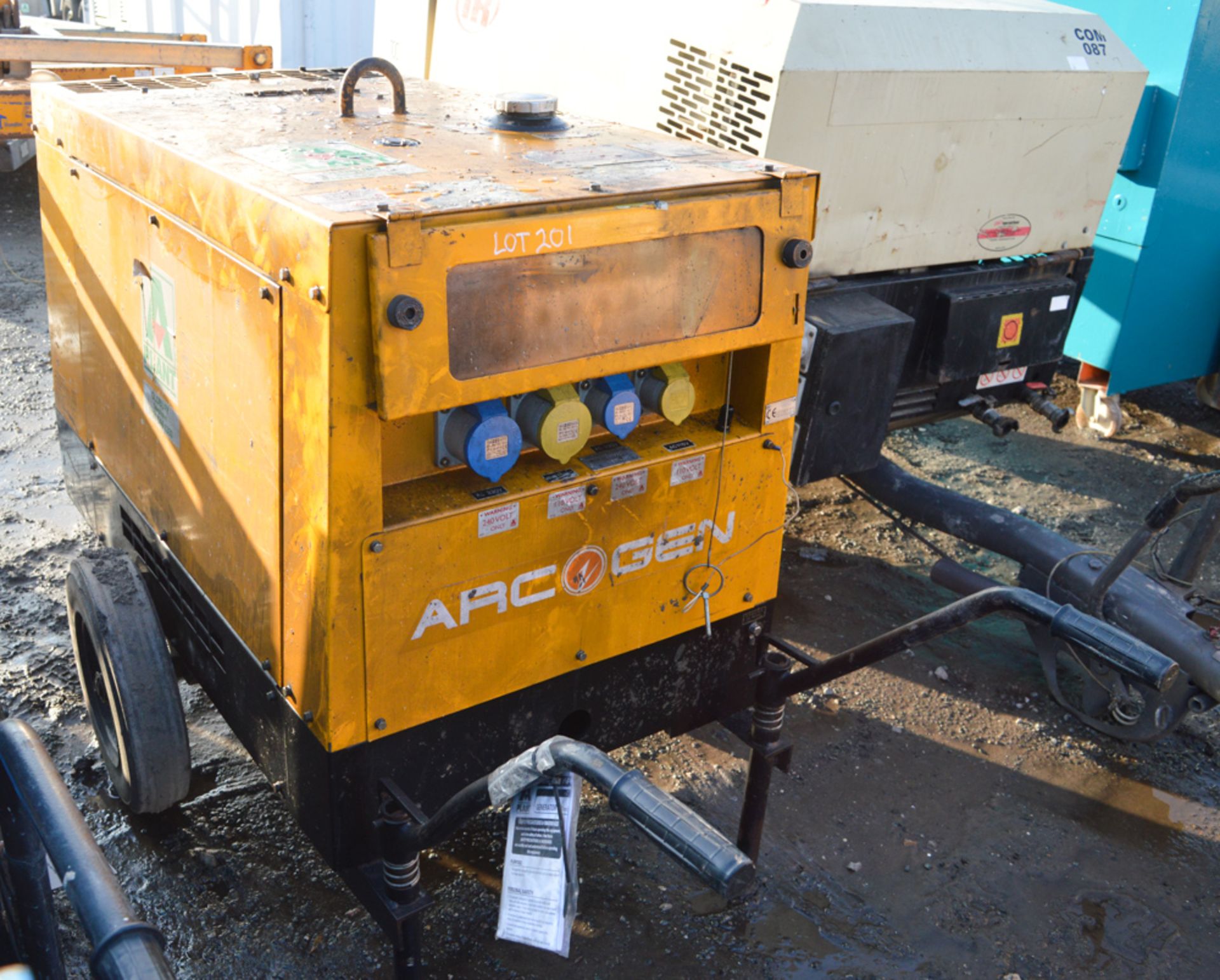 Arcgen 6 kva diesel driven generator A585065