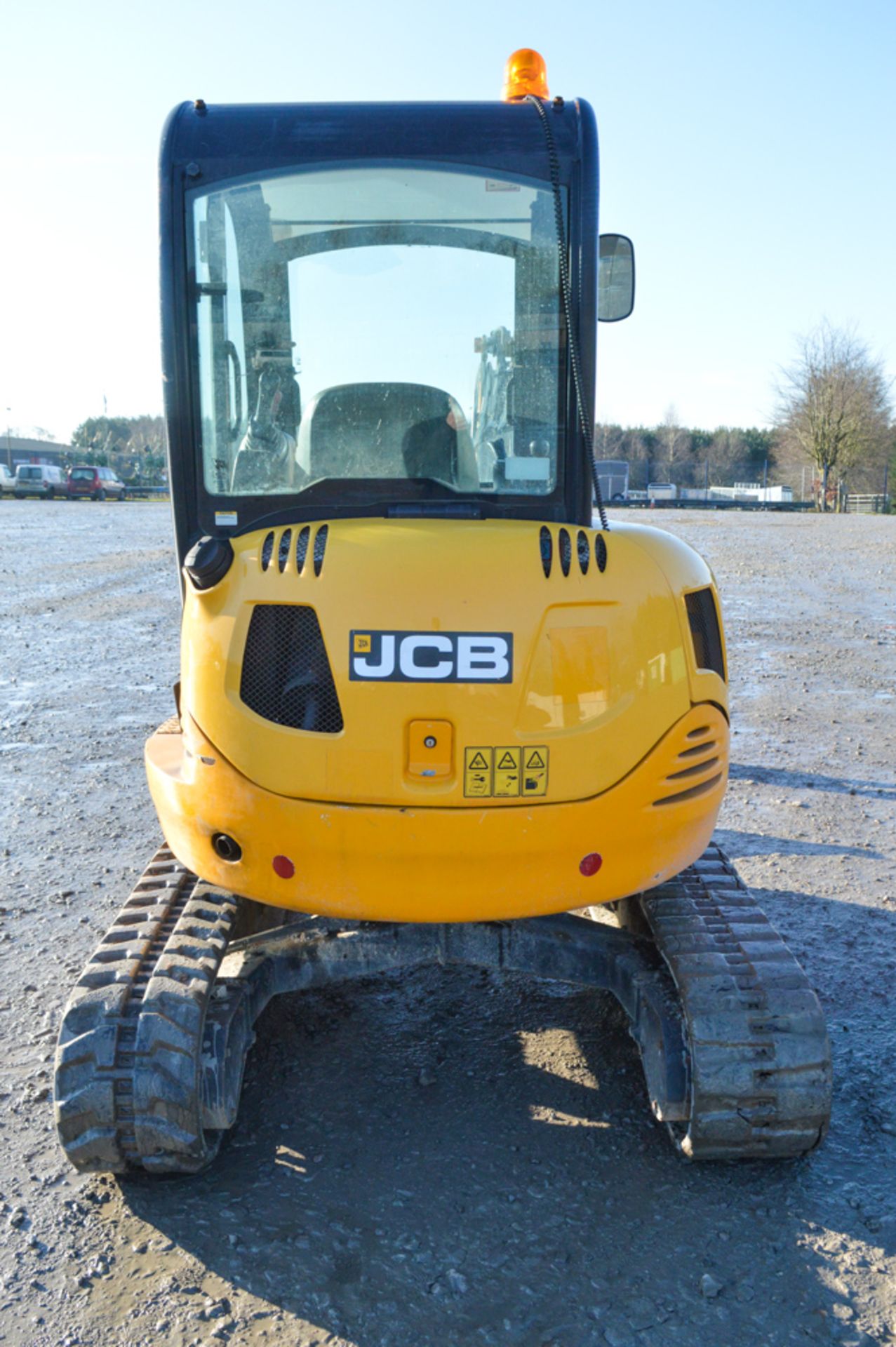 JCB 8030 ZTS 3 tonne rubber tracked mini excavator Year: 2012 S/N: 2021503 Recorded Hours: 1568 - Image 6 of 11