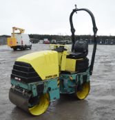 Ammann AV12-2 double drum ride on roller Year: 2011 S/N: 12438 Recorded Hours: 93 (Clock not reading