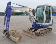 Takeuchi TB125 2.5 tonne rubber tracked excavator Year: 2008 S/N: 12519342 Recorded Hours: 6703