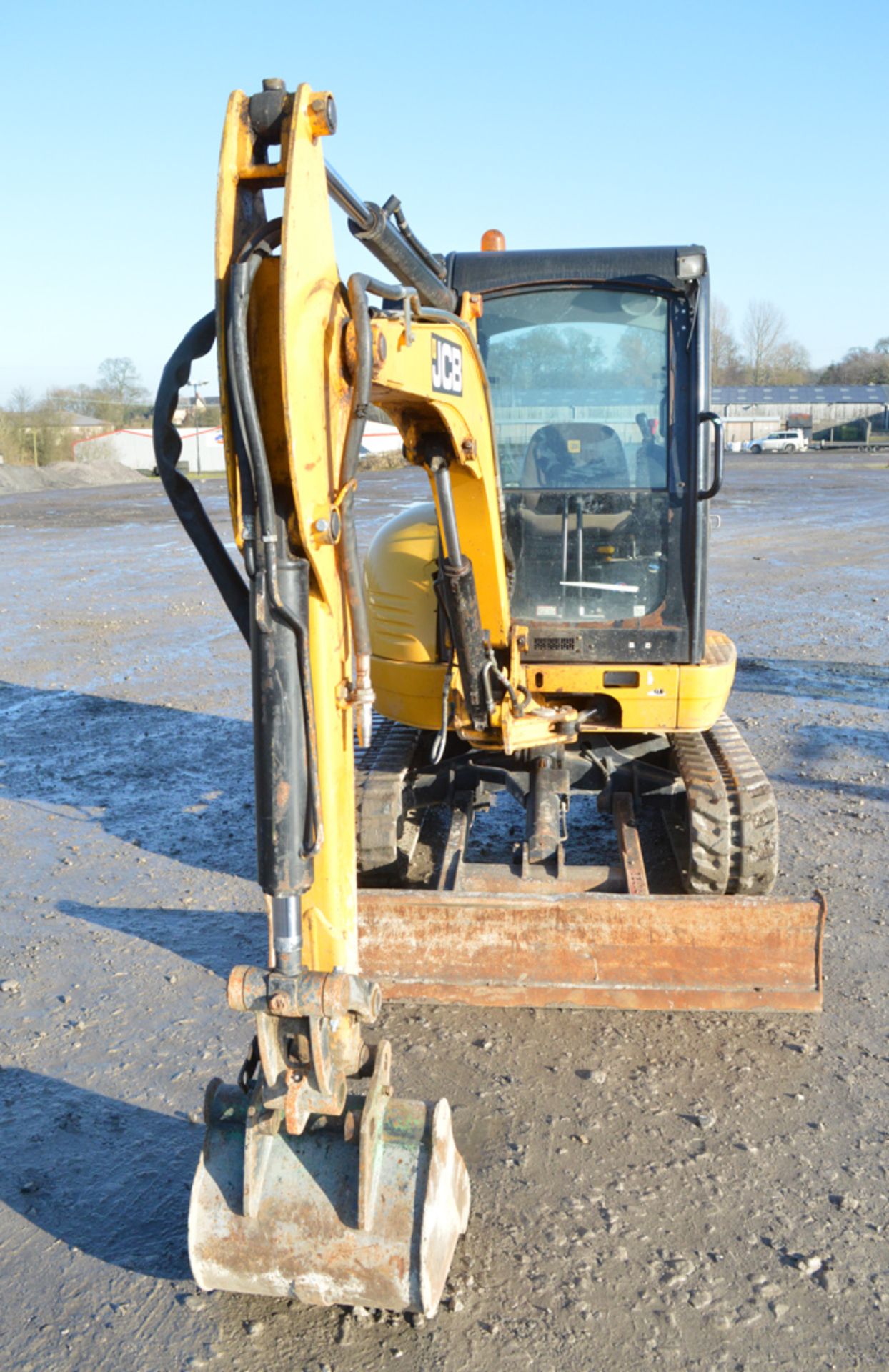 JCB 8030 ZTS 3 tonne rubber tracked mini excavator Year: 2012 S/N: 2021503 Recorded Hours: 1568 - Image 5 of 11