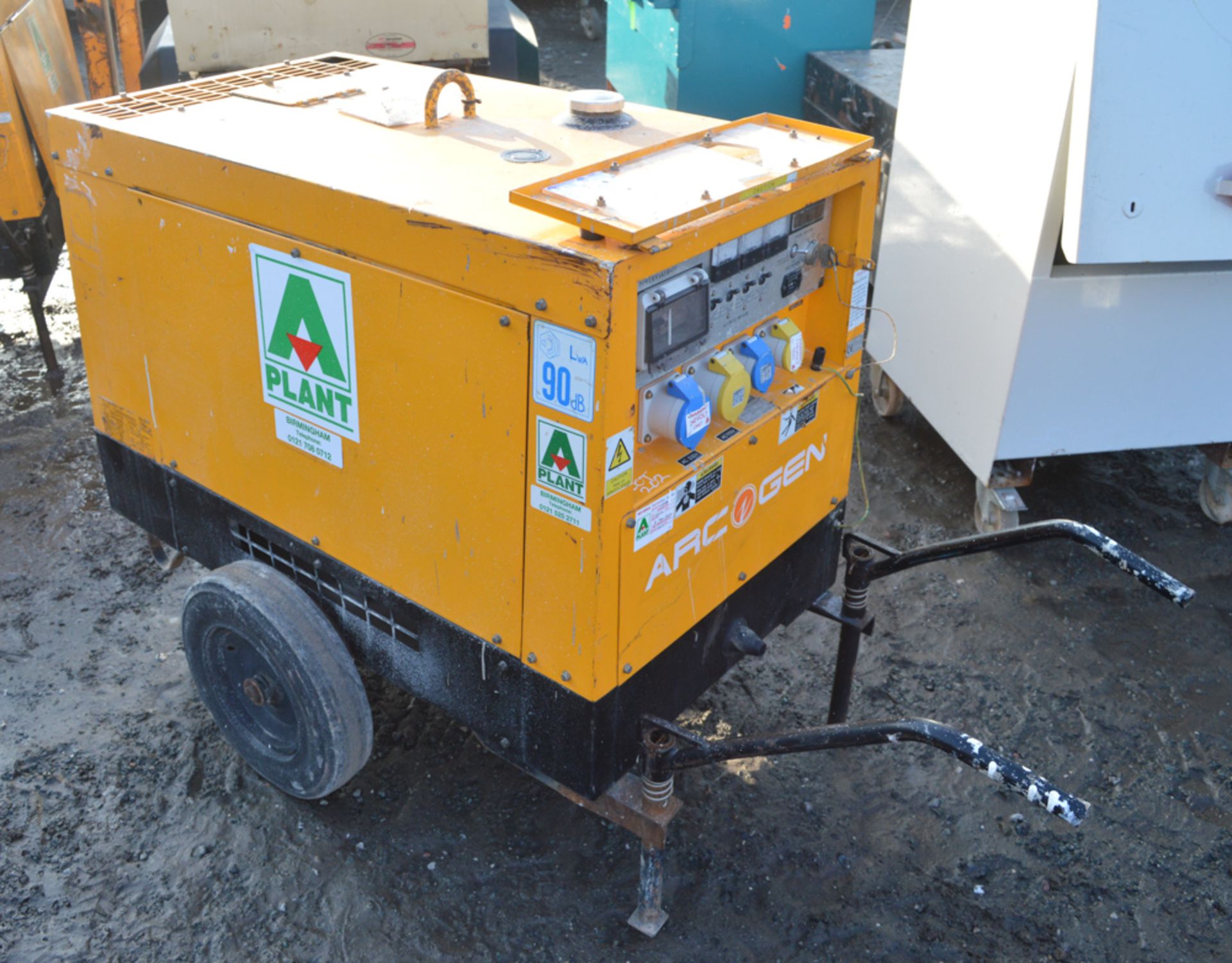 Arcgen 6 kva diesel driven generator A585064