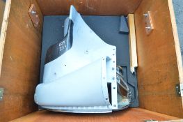Lynx air intake upper assembly port Approximately 730mm x 700mm x 600mm c/w wooden packing crate