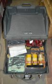 Sea King rigging tool kit c/w plastic carry case