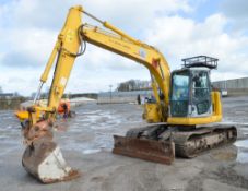 Komatsu PC138US 13 tonne steel tracked excavator Year: 2006 S/N: 6099 Recorded Hours: 5510 piped,