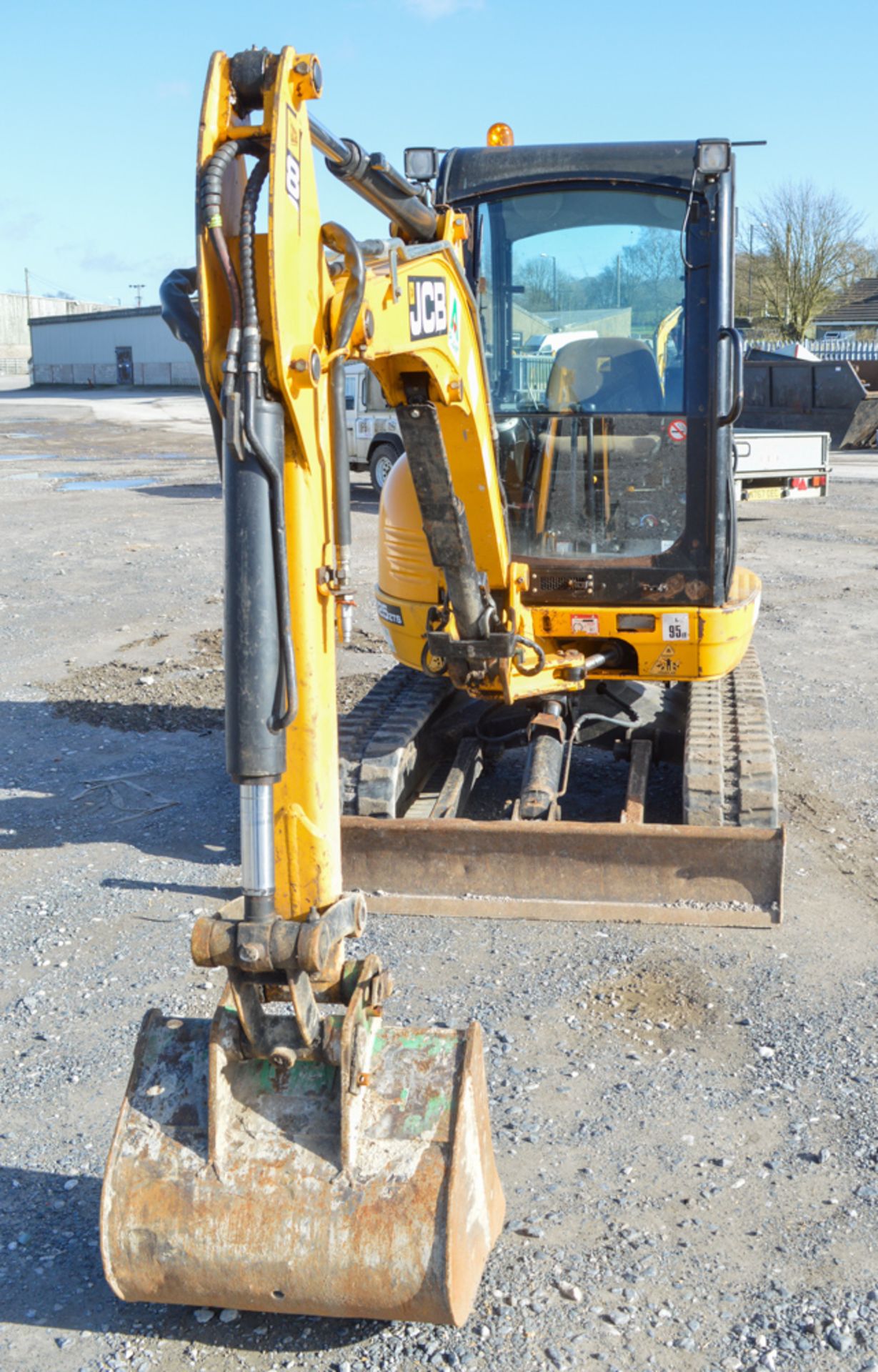 JCB 8025 ZTS 2.5 tonne rubber tracked mini excavator Year: 2011 S/N: 2020525 Recorded Hours: 1821 - Image 5 of 11