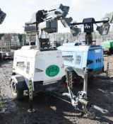Towerlight Superlight VT1 ECO diesel driven mobile lighting tower Year: 2011 Recorded Hours: 4755