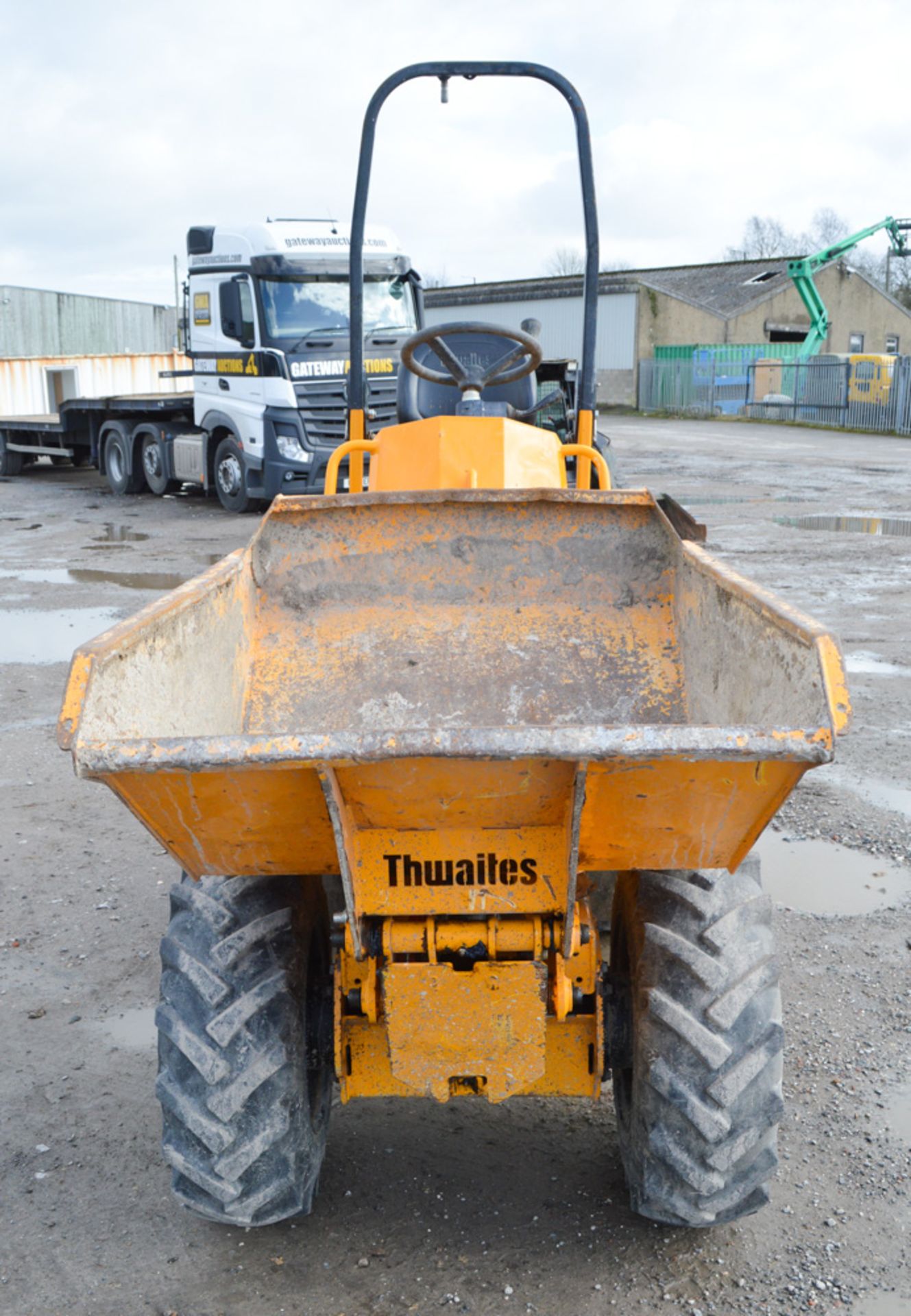 Thwaites 1 tonne hi-tip dumper Year: 2014 S/N: 1767548 Recorded Hours: 549 - Image 5 of 9