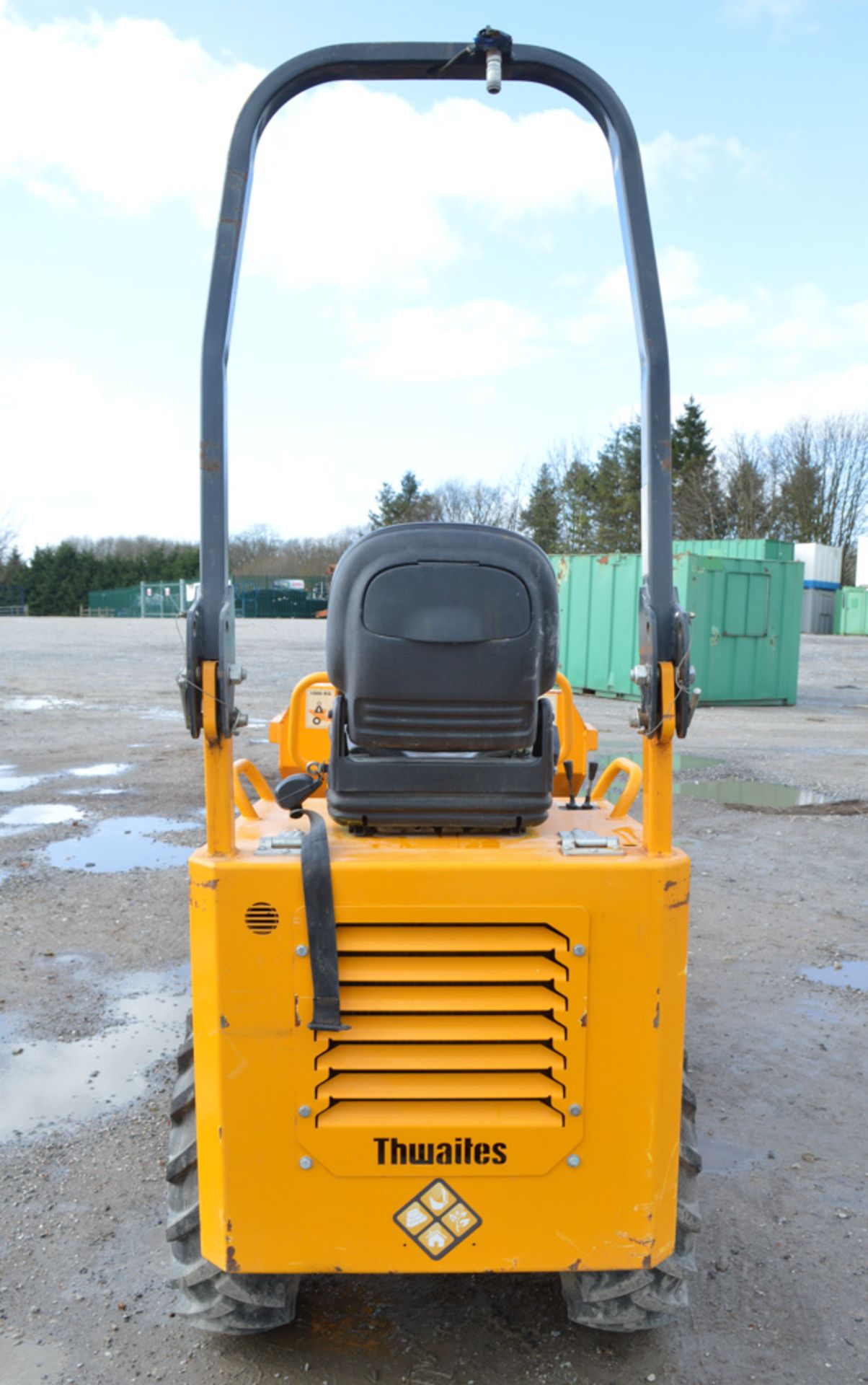 Thwaites 1 tonne hi-tip dumper Year: 2014 S/N: 1767548 Recorded Hours: 549 - Image 6 of 9