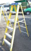 6 tread fibre glass step ladder FSG211H