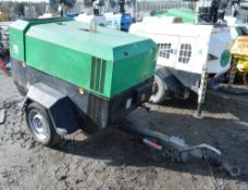 Ingersoll Rand 7/41 diesel driven air compressor Year: 2008 S/N: 425824 Recorded Hours: 1187