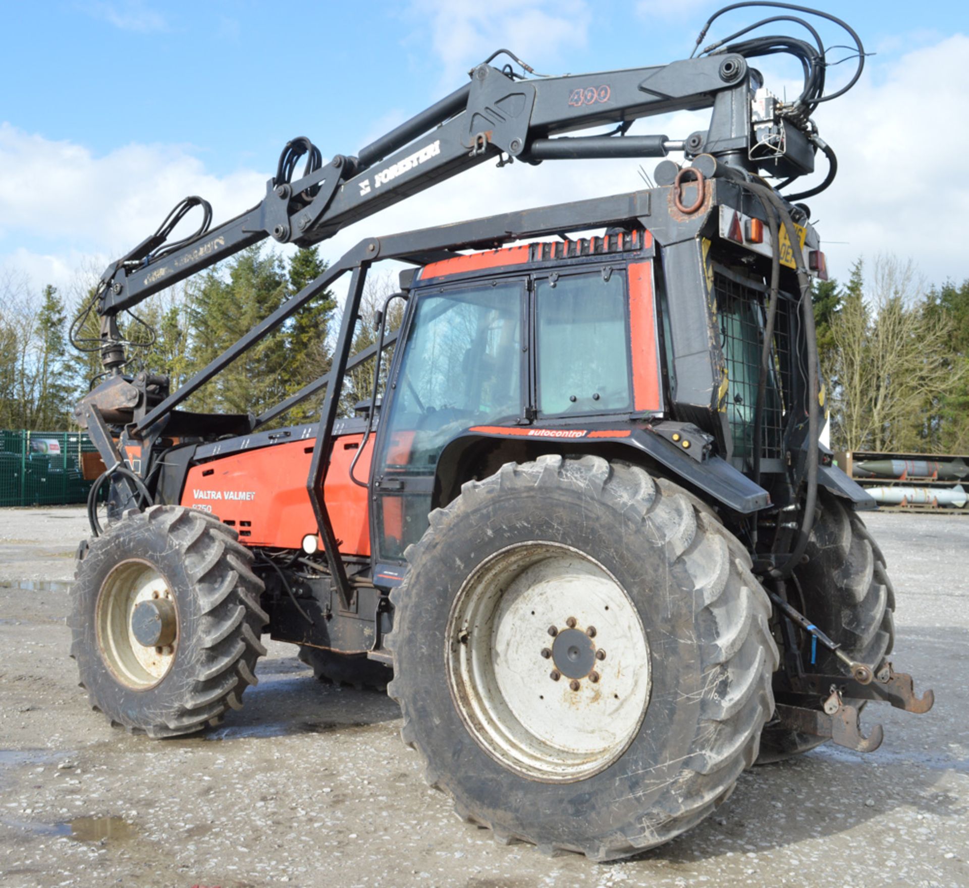 Valtra Valmet 8750 diesel driven tractor Registration Number: T316 OEF Year: 1999 S/N: H32431 - Image 2 of 7