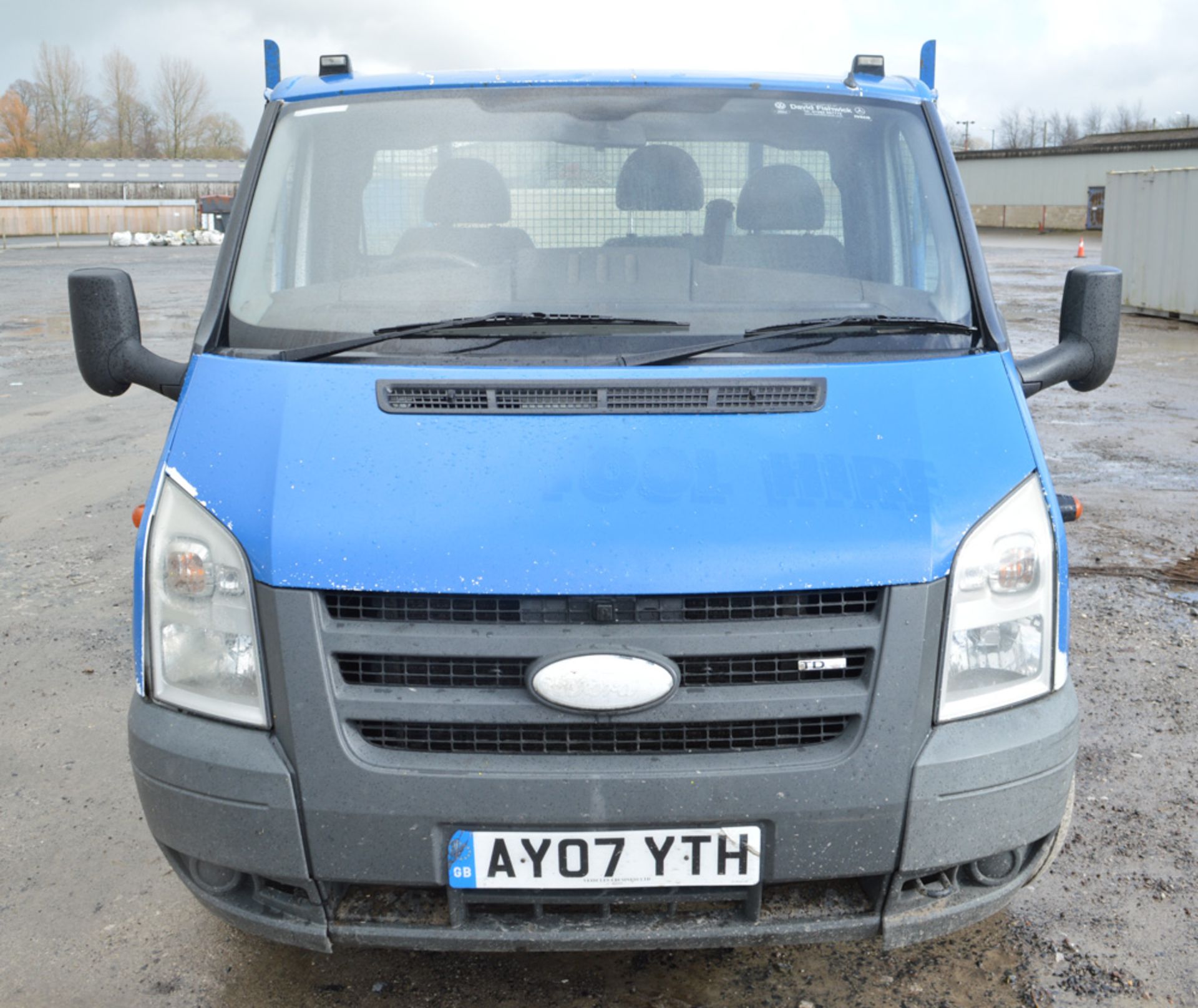 Ford Transit 100 T350L RWD pick up Registration Number: AY07 YTH Date of Registration: 30/04/ - Image 5 of 7