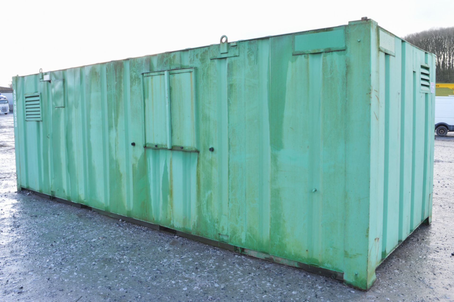 24 ft x 9 ft steel anti-vandal site welfare unit comprising of canteen area, toilet, drying room & - Image 3 of 10