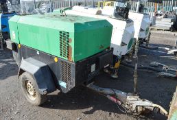 Ingersoll Rand 7/41 diesel driven air compressor Year: 2007 S/N: 424826 Recorded Hours: 1670