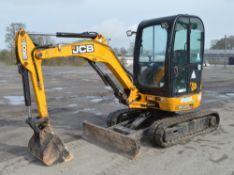 JCB 8025 ZTS 2.5 tonne rubber tracked excavator Year: 2011 S/N: 2020142 Recorded Hours: 1874