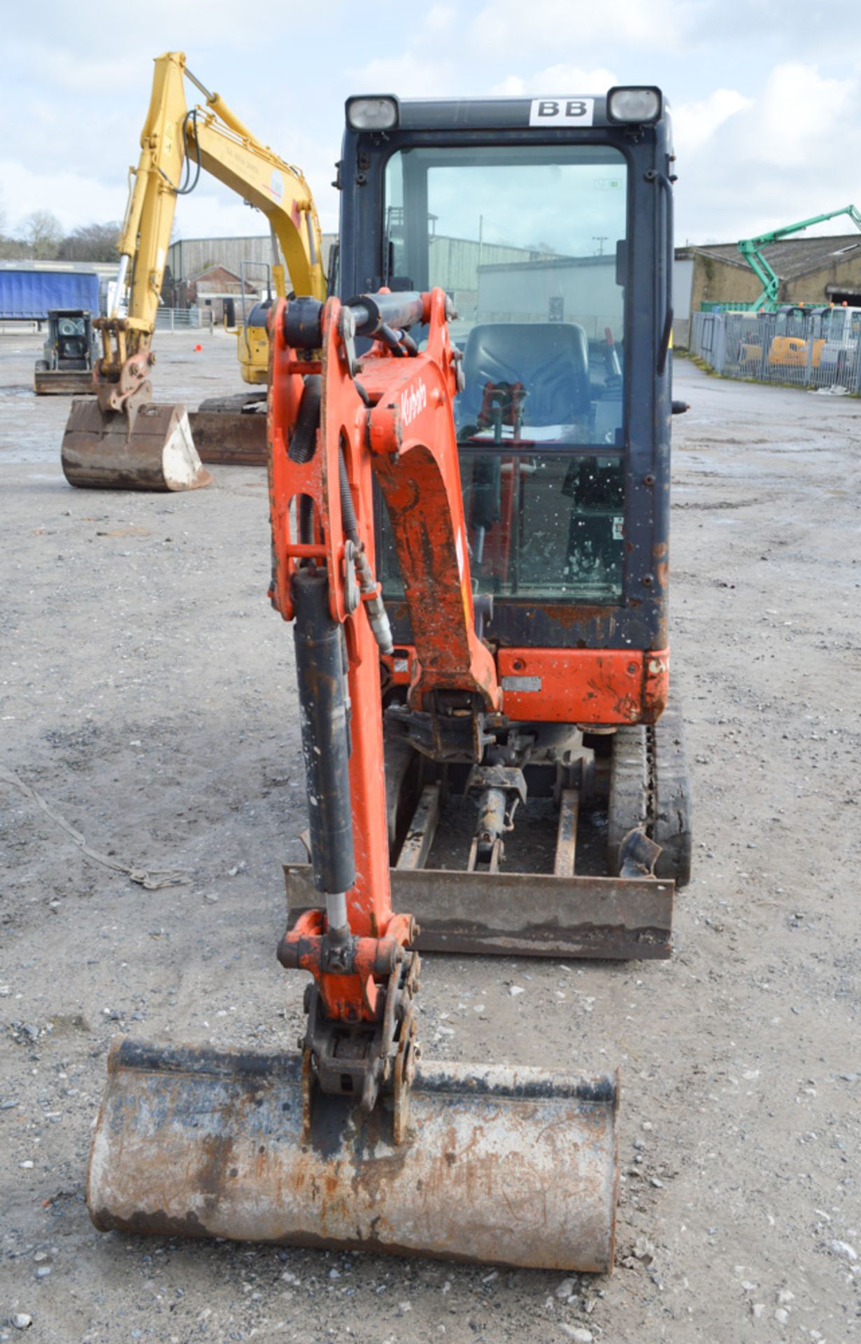 Kubota KX016.4 1.5 tonne rubber tracked mini excavator Year: 2011 S/N: 55345 Recorded Hours: 1665 - Image 5 of 12