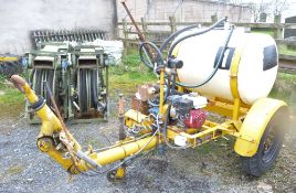 Team 600 litre mobile sprayer/pressure washer(Ex MOD)c/w petrol driven pump