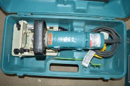 Makita 110v biscuit jointer c/w carry case 25-776