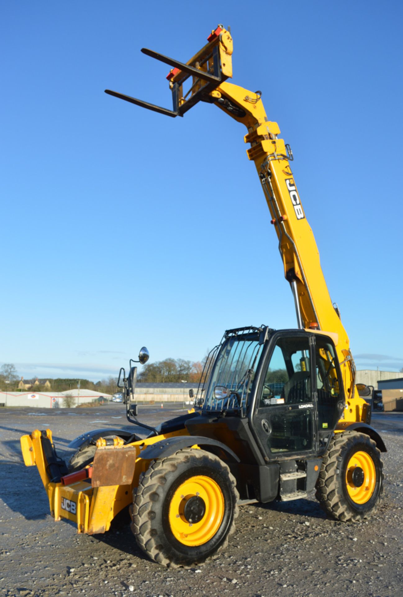 JCB 535-125 Hi-Viz 12.5 metre telescopic handler Year: 2014 S/N: 2338647 Recorded Hours: 3458 - Image 7 of 9