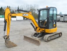 JCB 8030 ZTS 3 tonne rubber tracked mini excavator Year: 2012 S/N: 2021455 Recorded Hours: 2033