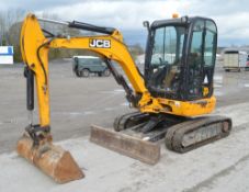 JCB 8030 ZTS 3 tonne rubber tracked mini excavator Year: 2011 S/N: 2021322 Recorded Hours: 2591
