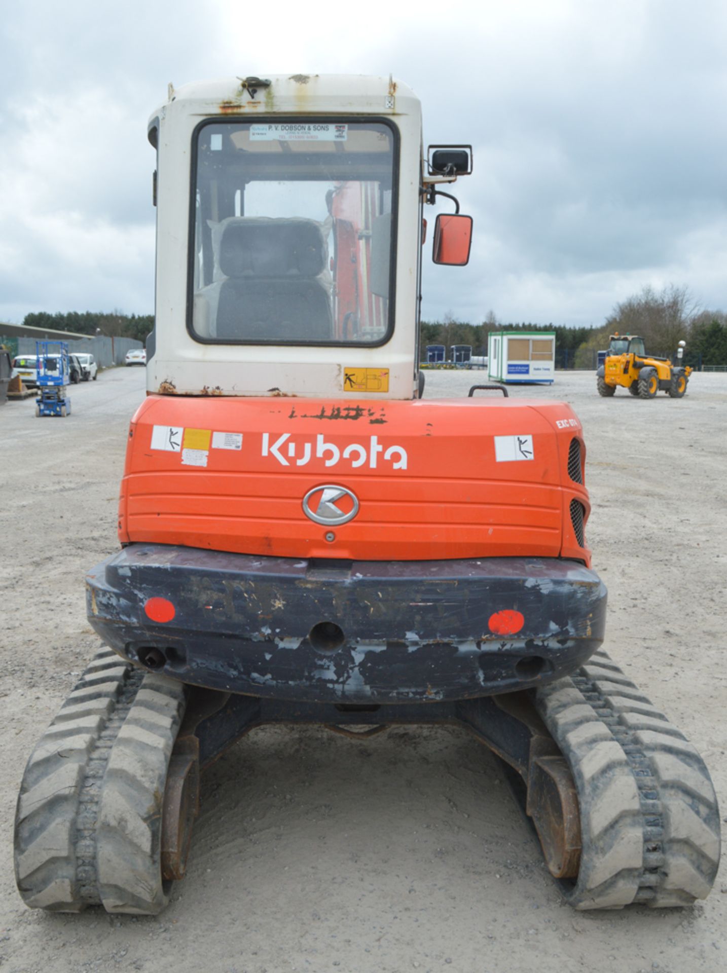 Kubota KX161-3 5 tonne rubber tracked midi excavator Year: 2008 S/N: 7077628 Recorded Hours: 3928 - Image 6 of 12