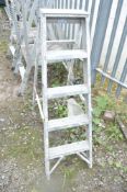 5 tread aluminium step ladder