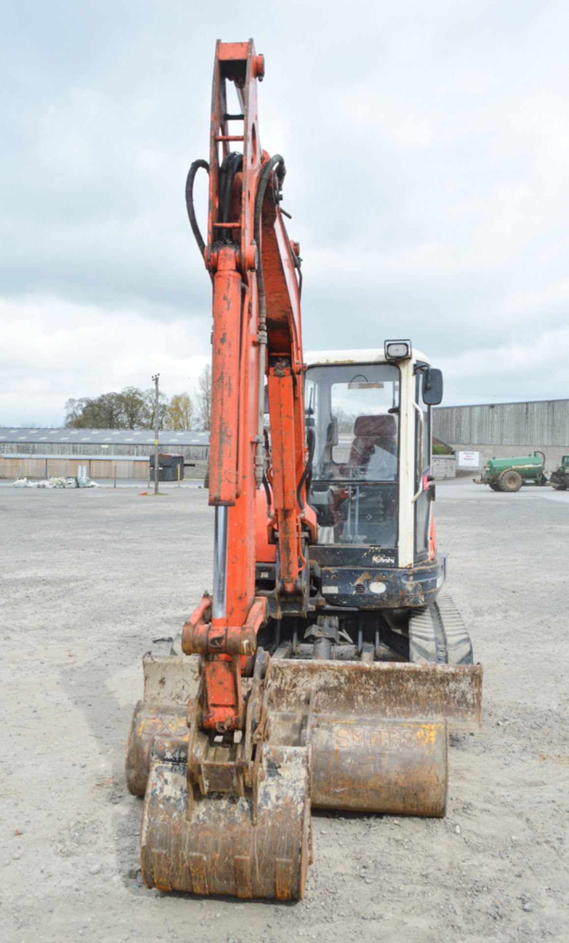 Kubota KX161-3 5 tonne rubber tracked midi excavator Year: 2008 S/N: 7077628 Recorded Hours: 3928 - Image 5 of 12