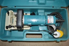 Makita 110v biscuit jointer c/w carry case 25-782