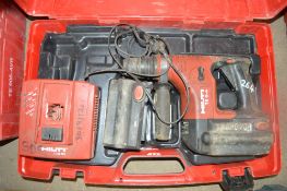 Hilti TE6-A cordless SDS hammer drill c/w 2 batteries, charger & carry caseTE60308H