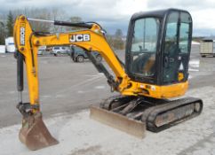 JCB 8025 ZTS 2.5 tonne rubber tracked excavator Year: 2011 S/N: 2020517 Recorded Hours: 1847