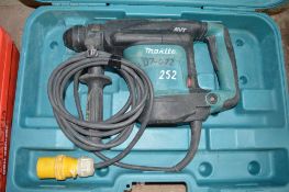 Makita 110v SDS hammer drill c/w carry case 07-072