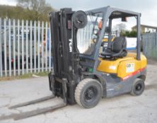 TCM FD25-T3 diesel driven fork lift truck Year: 2011 S/N: 511022 Recorded Hours: 1739