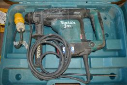 Makita 110v SDS hammer drill c/w carry case 04922