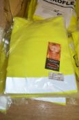 5 - Hi-Viz yellow sweatshirts Size M New & unused