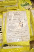 8 pairs of Hi-Viz yellow work trousers Size 104T New & unused