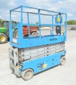 Genie GS2632 26 ft battery electric scissor lift access platform Year: 2007 S/N: 87077 Recorded