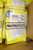 10 pairs of Hi-Viz yellow waterproof trousers Size XL New & unused