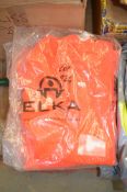 6 - Elka Hi-Viz orange waterproof jackets Size 3XL New & unused