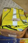 Box of various Hi-Viz waistcoasts New & unused