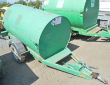 Trailer Engineering 250 gallon bunded fast tow fuel bowser c/w manual fuel pump, delivery hose &