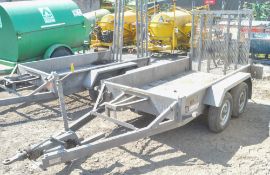 Indespension 8ft x 4ft tandem axle plant trailer A602546