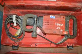 Hilti TE905 AVR 110v breaker c/w carry case 04216