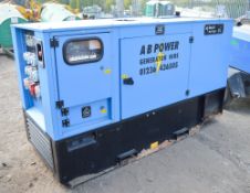 Genset MG70-SSP 60 kva diesel driven generator Year: 2014 S/N: 2916432 Recorded Hours: 2202