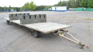 25 ft x 7 ft platform bogie trailer